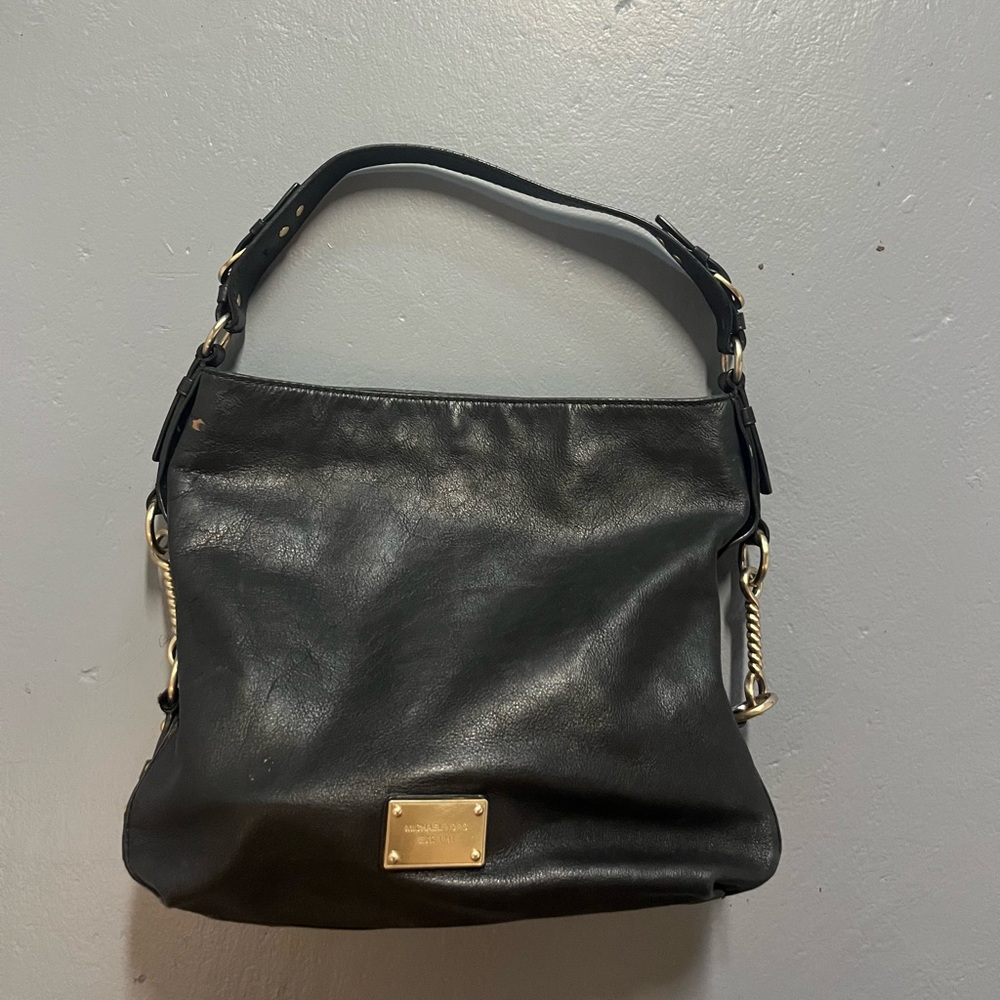 Black Leather Women's Michael Kors Bag